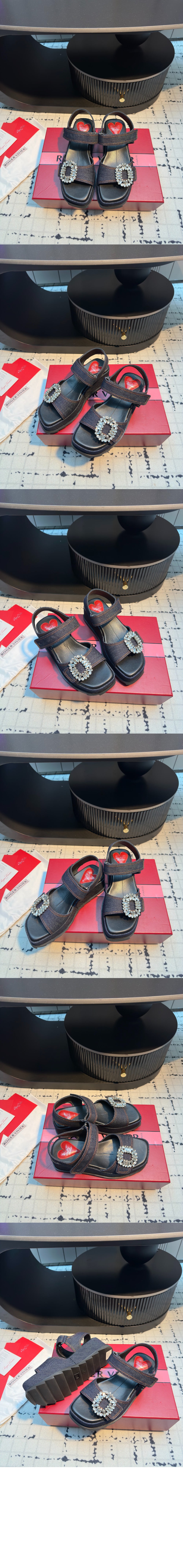 미러급레플리카사이트 | 명품레플리카 전문 쇼핑몰  | A퀄리티 - 슬리디 비브 웨지 샌들 7754 > 로저비비에