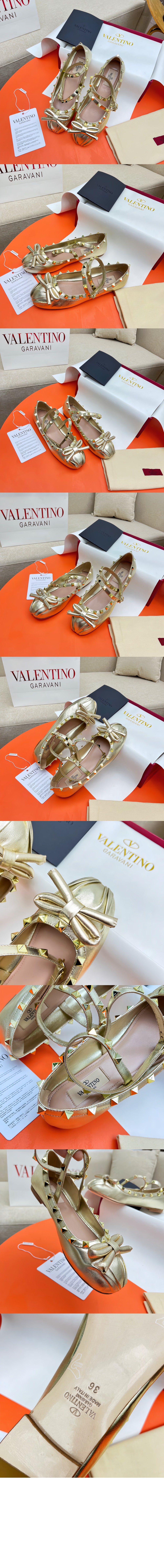 미러급레플리카사이트 | 명품레플리카 전문 쇼핑몰  | A퀄리티 - 락스터드 라미네이트 나파 가죽 발레리나 &gt; 발렌티노