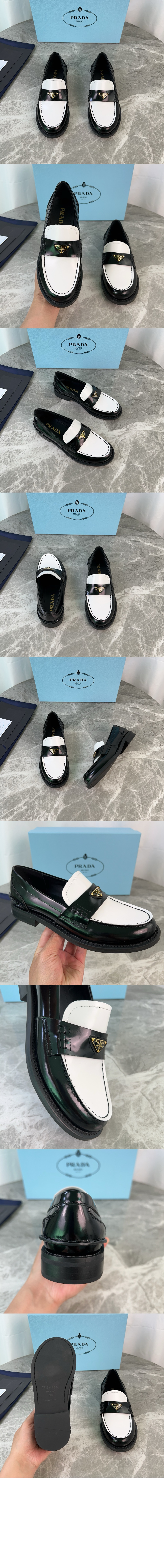 미러급레플리카사이트 | 명품레플리카 전문 쇼핑몰  | A퀄리티 - 브러쉬드 가죽 로퍼 1D813N &gt; 프라다