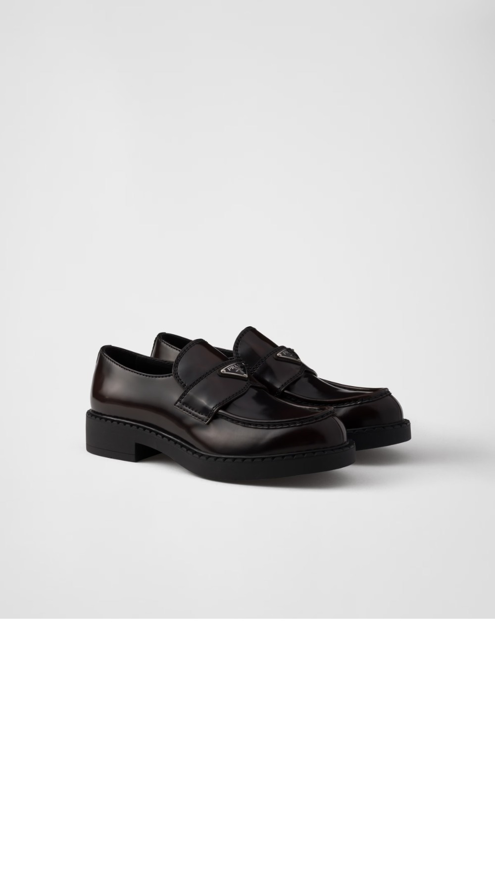 미러급레플리카사이트 | 명품레플리카 전문 쇼핑몰  | A퀄리티 - 초콜릿 브러시드 가죽 로퍼 2DE127 &gt; 프라다