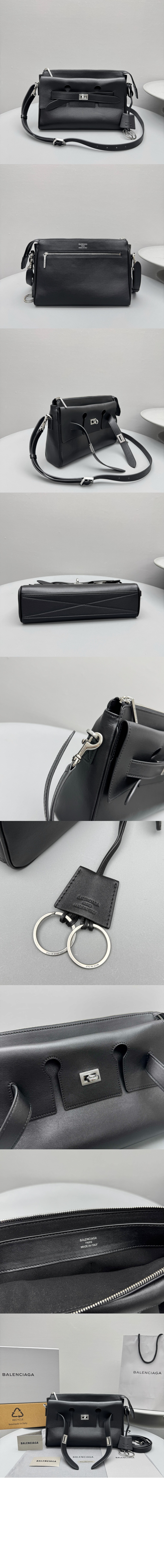 미러급레플리카사이트 | 명품레플리카 전문 쇼핑몰  | A퀄리티 - 벨 에어 지퍼 메신저 백 스몰 블랙 834032 > 발렌시아가
