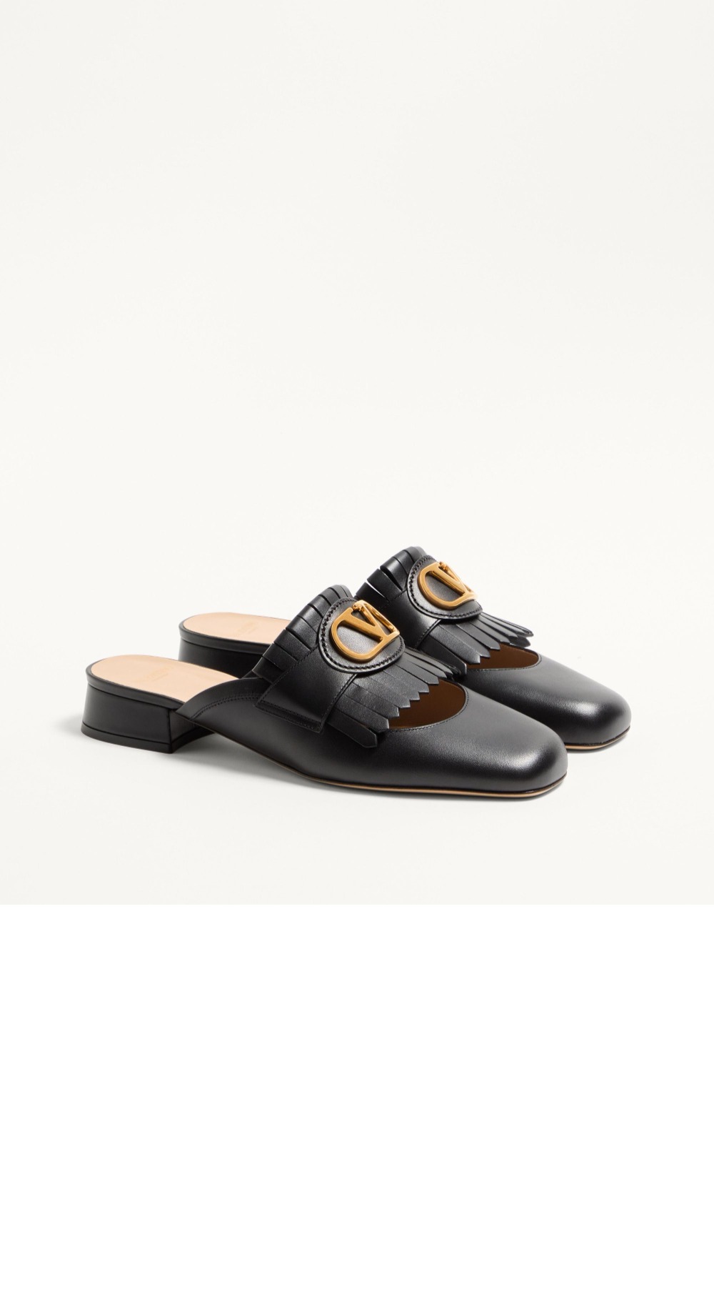 미러급레플리카사이트 | 명품레플리카 전문 쇼핑몰  | A퀄리티 - 브이로고 시그니처 프린지 장식 카프스킨 모카신 뮬 &gt; 발렌티노