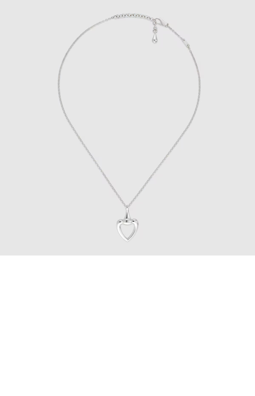 미러급레플리카사이트 | 명품레플리카 전문 쇼핑몰  | A퀄리티 - 하트 펜던트 목걸이 814785 &gt; 구찌