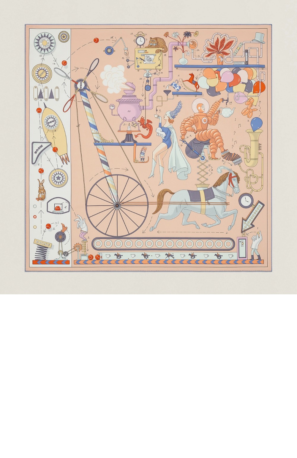 미러급레플리카사이트 | 명품레플리카 전문 쇼핑몰  | A퀄리티 - Afternoon Tea for Two 스카프 90 &gt; 에르메스