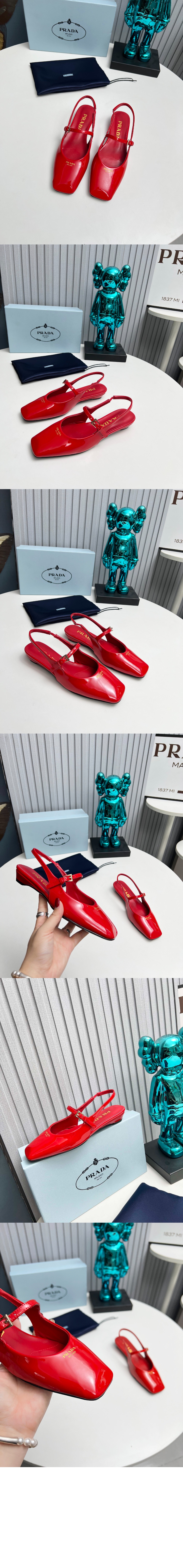 미러급레플리카사이트 | 명품레플리카 전문 쇼핑몰  | A퀄리티 - 페이턴트 가죽 백스트랩 1F828N &gt; 프라다