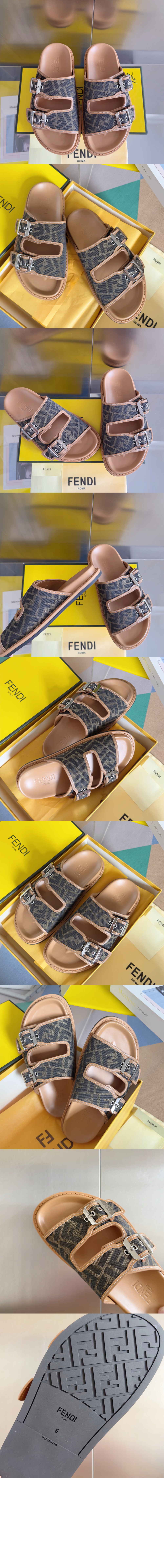 미러급레플리카사이트 | 명품레플리카 전문 쇼핑몰  | A퀄리티 - FF 자카드 패브릭 샌들 7X1604 &gt; 펜디