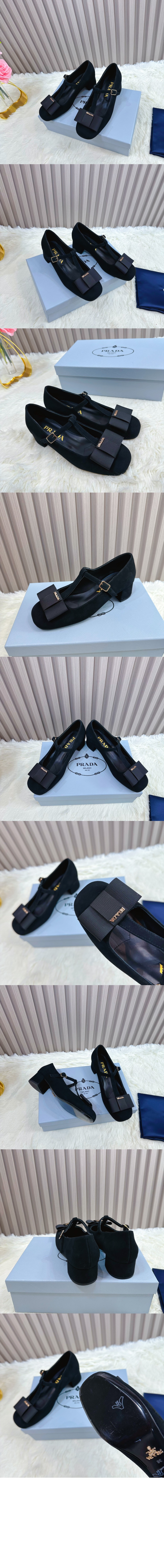 미러급레플리카사이트 | 명품레플리카 전문 쇼핑몰  | A퀄리티 - 메리제인 벨벳 펌프스 1I818N &gt; 프라다