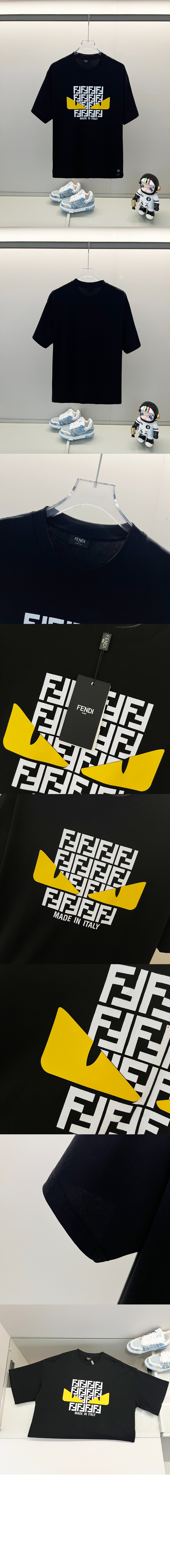 미러급레플리카사이트 | 명품레플리카 전문 쇼핑몰  | A퀄리티 - 몬스터 로고 프린트 반팔 &gt; 펜디