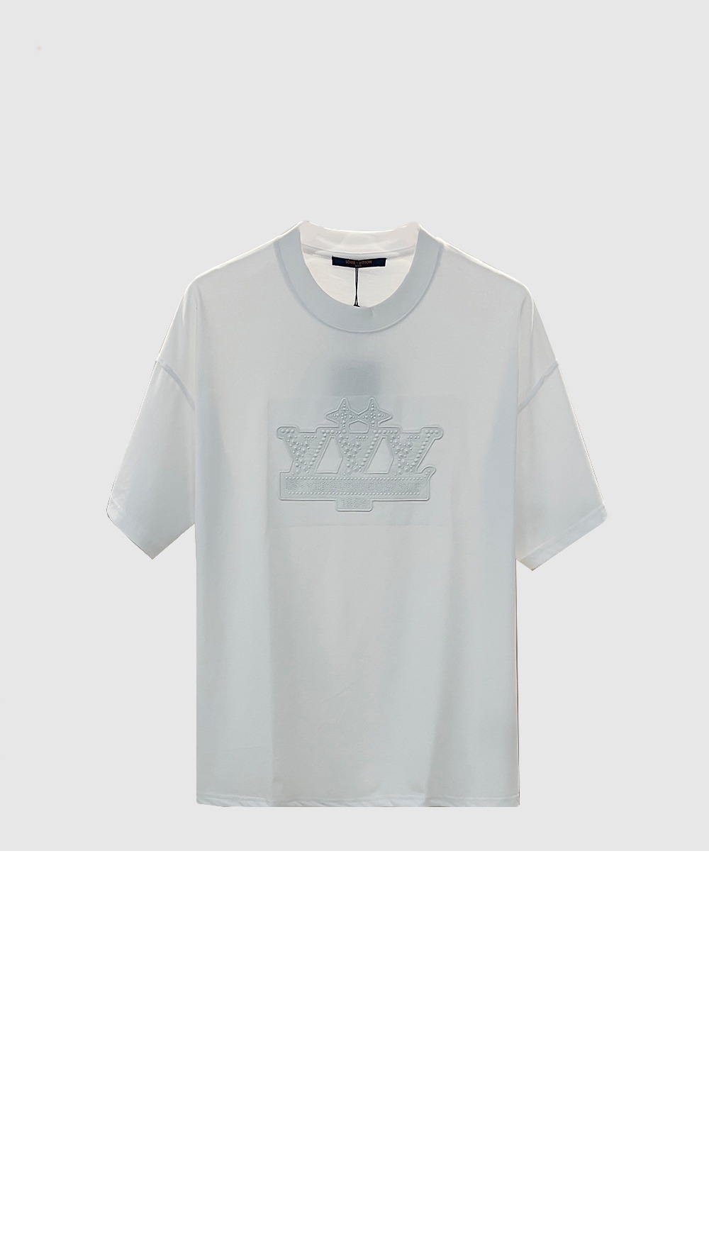 미러급레플리카사이트 | 명품레플리카 전문 쇼핑몰  | A퀄리티 - 엠벨리시드 코튼 티셔츠 &gt; 루이비통