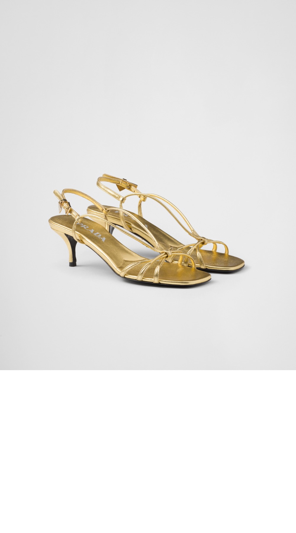 미러급레플리카사이트 | 명품레플리카 전문 쇼핑몰  | A퀄리티 - 굽이 있는 가죽 샌들 1X504N &gt; 프라다