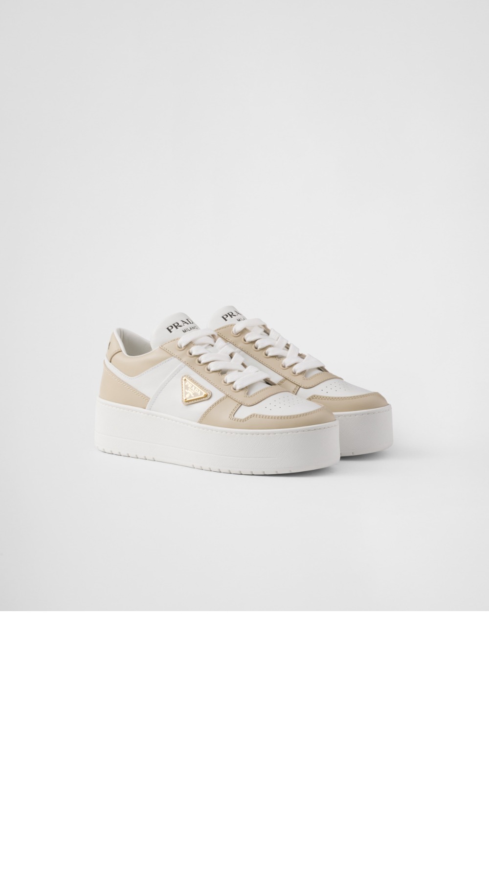 미러급레플리카사이트 | 명품레플리카 전문 쇼핑몰  | A퀄리티 - 다운타운 볼드 가죽 스니커즈 1E792M &gt; 프라다