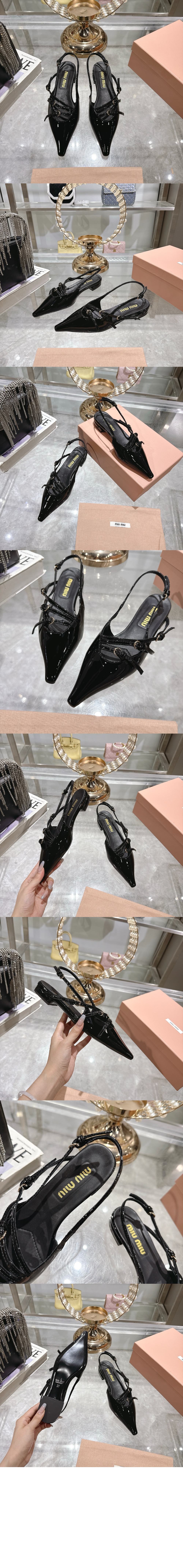 미러급레플리카사이트 | 명품레플리카 전문 쇼핑몰  | A퀄리티 - 가죽 슬링백 발레리나 5F476E &gt; 미우미우