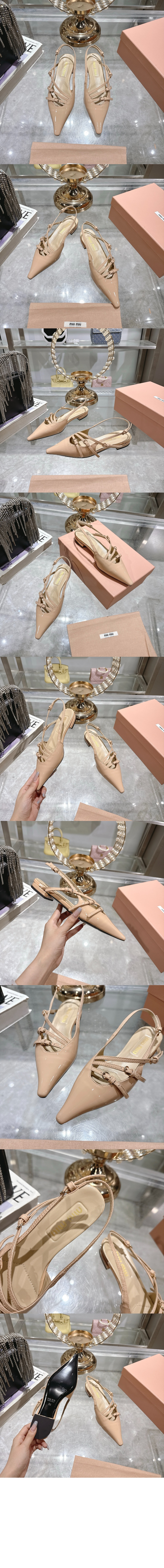 미러급레플리카사이트 | 명품레플리카 전문 쇼핑몰  | A퀄리티 - 가죽 슬링백 발레리나 5F476E &gt; 미우미우