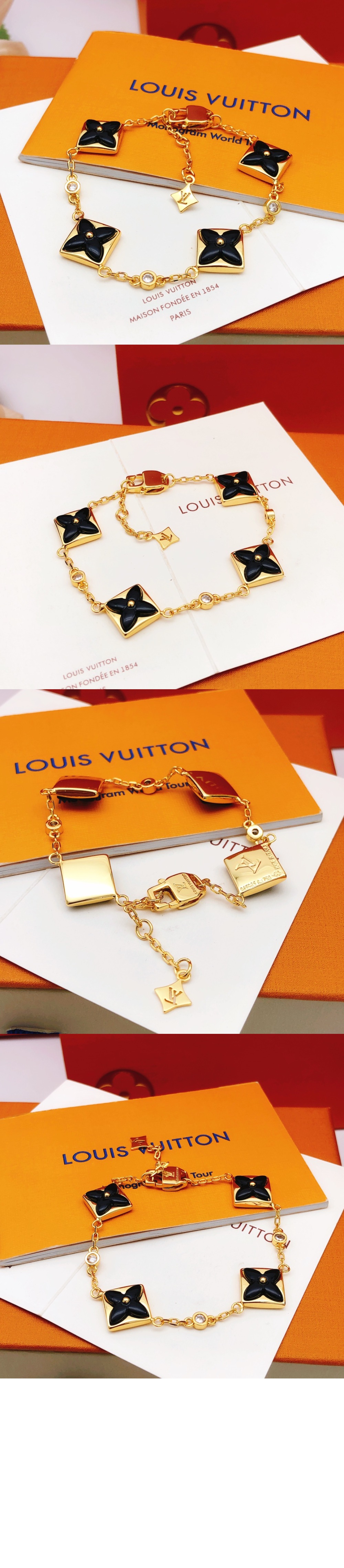 미러급레플리카사이트 | 명품레플리카 전문 쇼핑몰  | A퀄리티 - 컬러 블라썸 BB 멀티 모티프 팔찌 Q05024 &gt; 루이비통