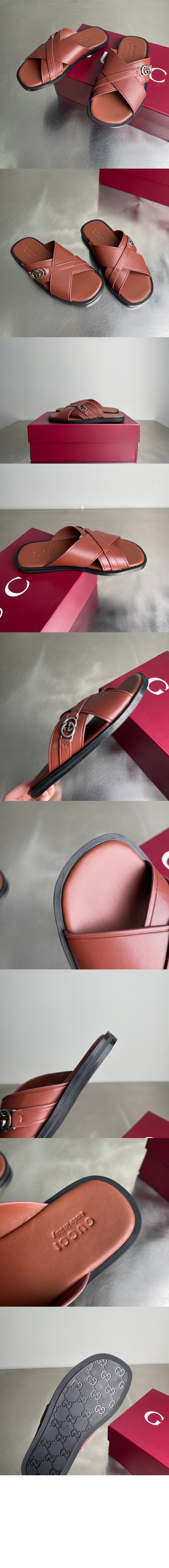 미러급레플리카사이트 | 명품레플리카 전문 쇼핑몰  | A퀄리티 - 인터로킹 G 슬라이드 샌들 831275 &gt; 구찌