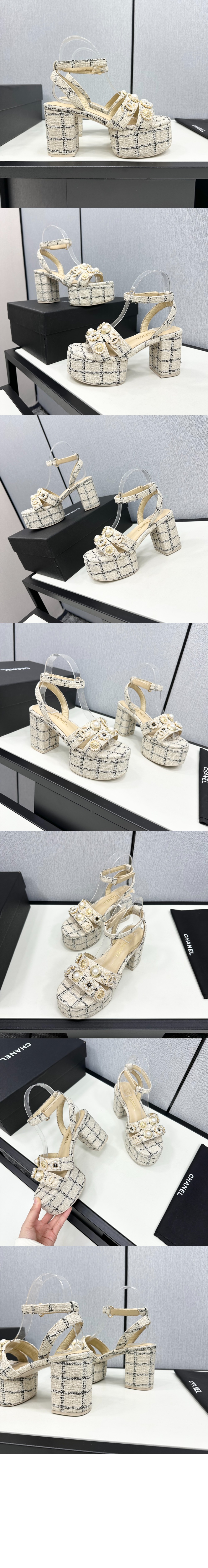 미러급레플리카사이트 | 명품레플리카 전문 쇼핑몰  | A퀄리티 - 트위드 샌들 G46423 &gt; 샤넬