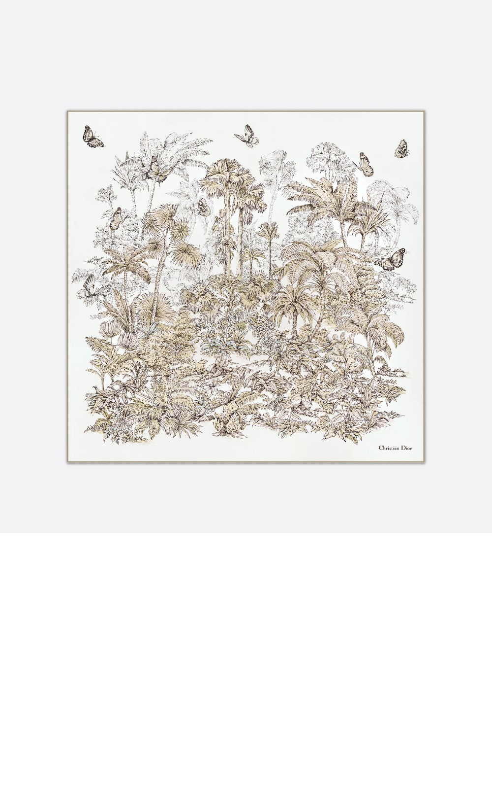 미러급레플리카사이트 | 명품레플리카 전문 쇼핑몰  | A퀄리티 - Dioriviera Toile de Jouy Palms 90 스퀘어 스카프 54JOP &gt; 디올