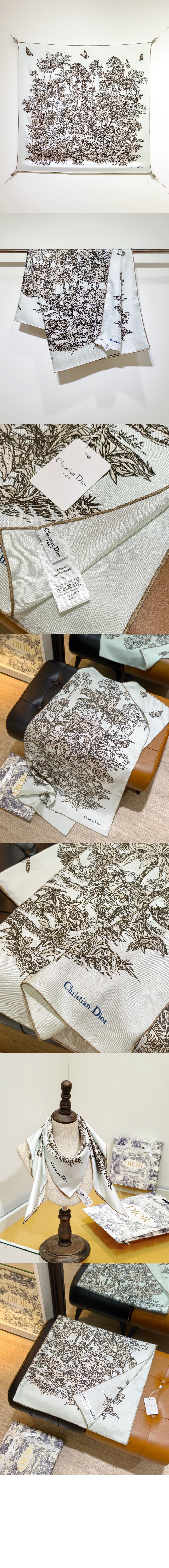 미러급레플리카사이트 | 명품레플리카 전문 쇼핑몰  | A퀄리티 - Dioriviera Toile de Jouy Palms 90 스퀘어 스카프 54JOP &gt; 디올