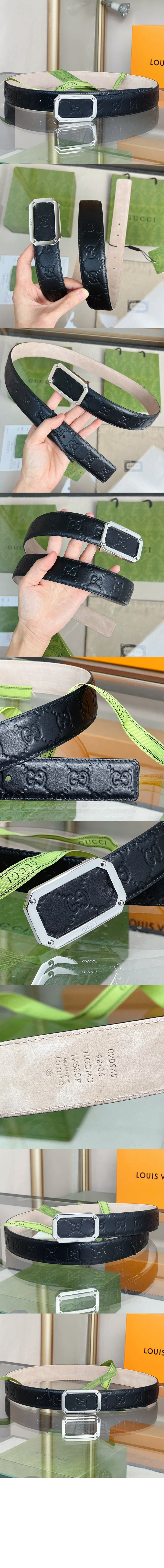 미러급레플리카사이트 | 명품레플리카 전문 쇼핑몰  | A퀄리티 - 시그니처 가죽 벨트 403941 &gt; 구찌