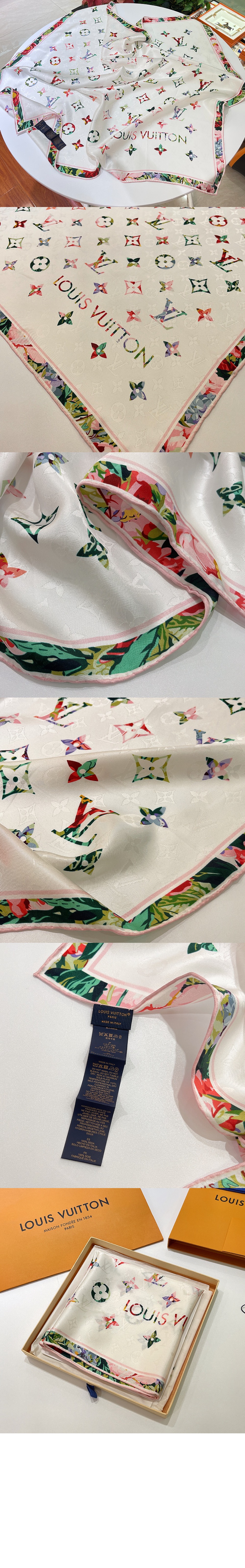 미러급레플리카사이트 | 명품레플리카 전문 쇼핑몰  | A퀄리티 - 모노그램 플라워 스퀘어 90 M77918 &gt; 루이비통