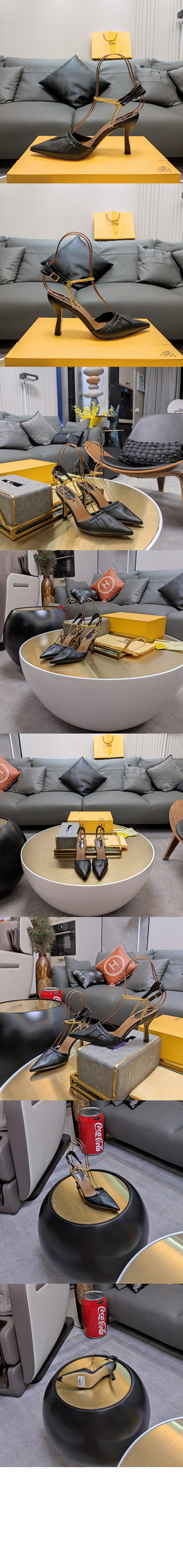 미러급레플리카사이트 | 명품레플리카 전문 쇼핑몰  | A퀄리티 - 가죽 미디엄 힐 뮬 8R8519 &gt; 펜디