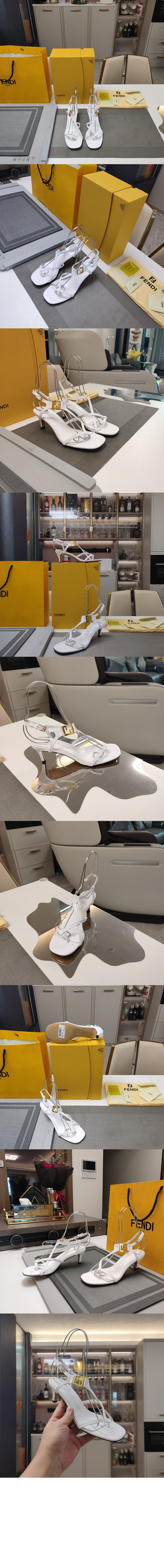 미러급레플리카사이트 | 명품레플리카 전문 쇼핑몰  | A퀄리티 - 가죽 미디엄 힐 샌들 8X8537 &gt; 펜디