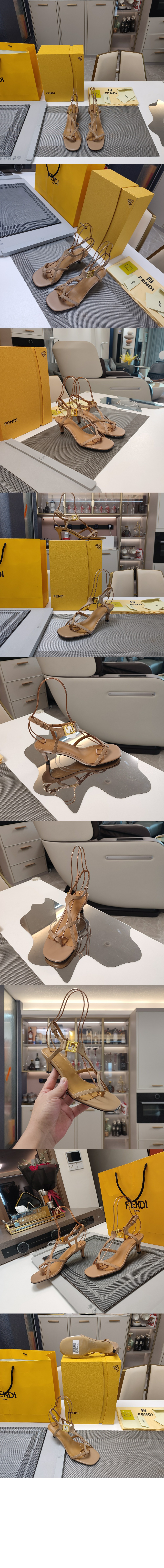 미러급레플리카사이트 | 명품레플리카 전문 쇼핑몰  | A퀄리티 - 가죽 미디엄 힐 샌들 8X8537 &gt; 펜디