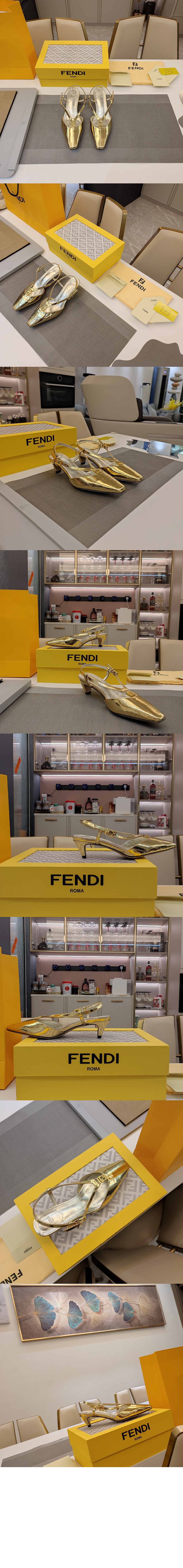 미러급레플리카사이트 | 명품레플리카 전문 쇼핑몰  | A퀄리티 - 장어 가죽 로우힐 슬링백 8J8580 &gt; 펜디