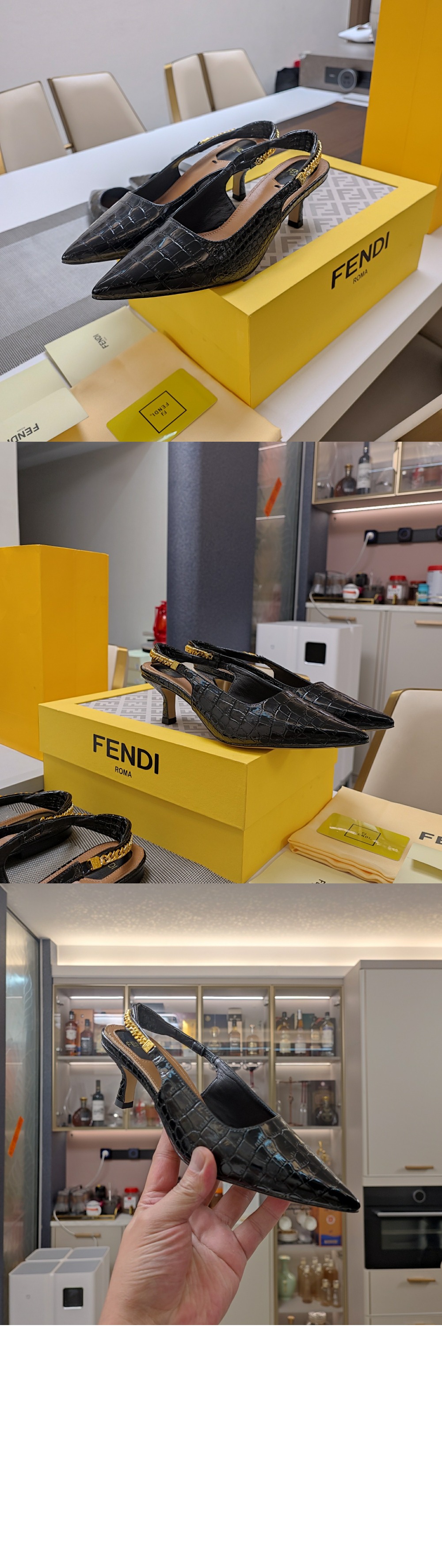 미러급레플리카사이트 | 명품레플리카 전문 쇼핑몰  | A퀄리티 - 가죽 미디움 힐 슬링백 8J8577 &gt; 펜디