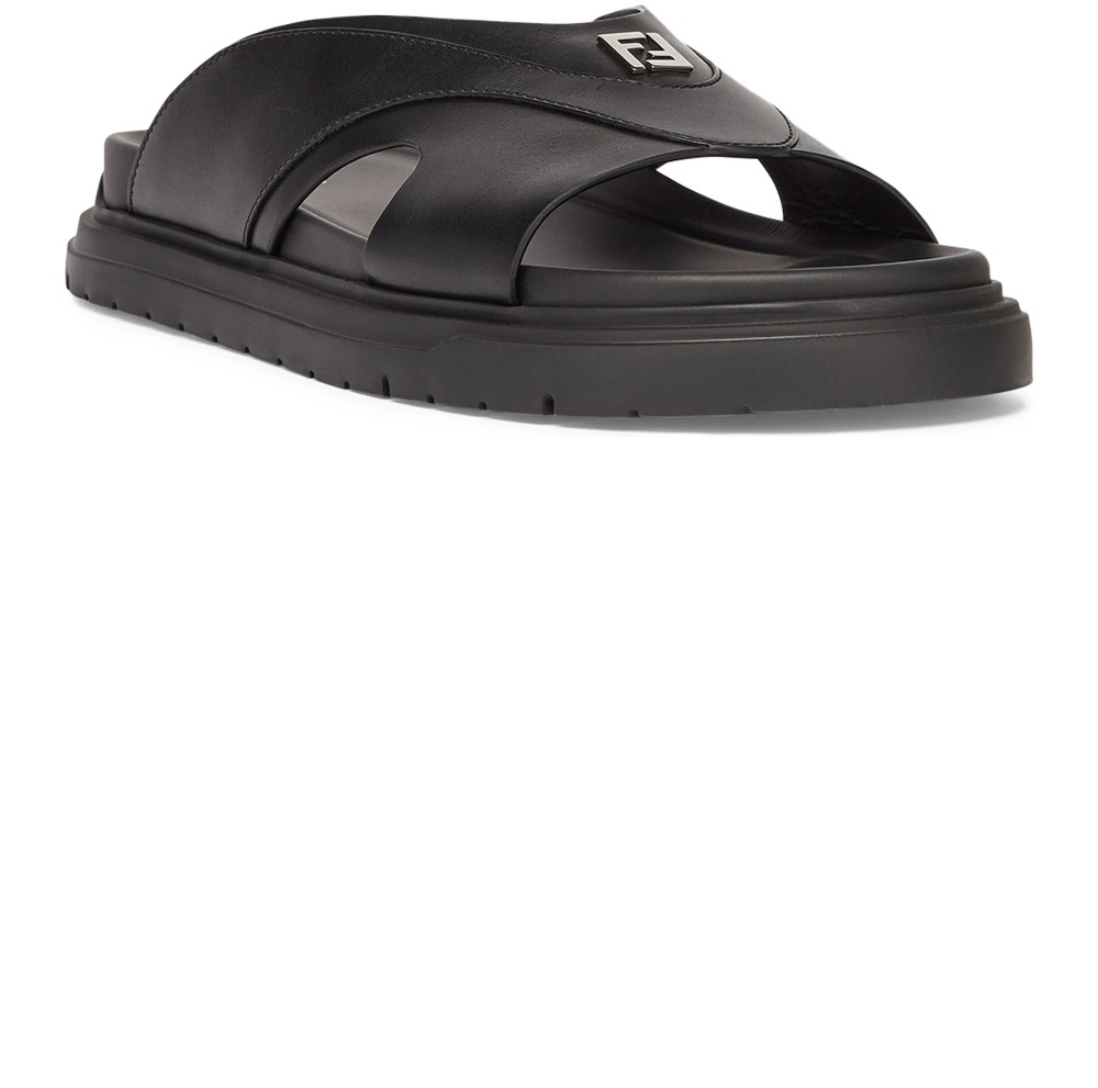 미러급레플리카사이트 | 명품레플리카 전문 쇼핑몰  | A퀄리티 - 스퀘어드 FF 레더 슬리퍼 7X1673 &gt; 펜디