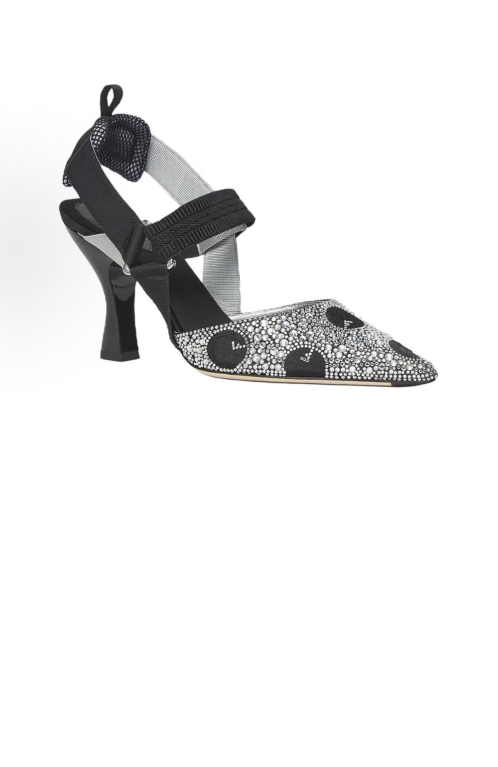 미러급레플리카사이트 | 명품레플리카 전문 쇼핑몰  | A퀄리티 - 콜리브리 매쉬 라인스톤 하이힐 슬링백 8J8585 &gt; 펜디