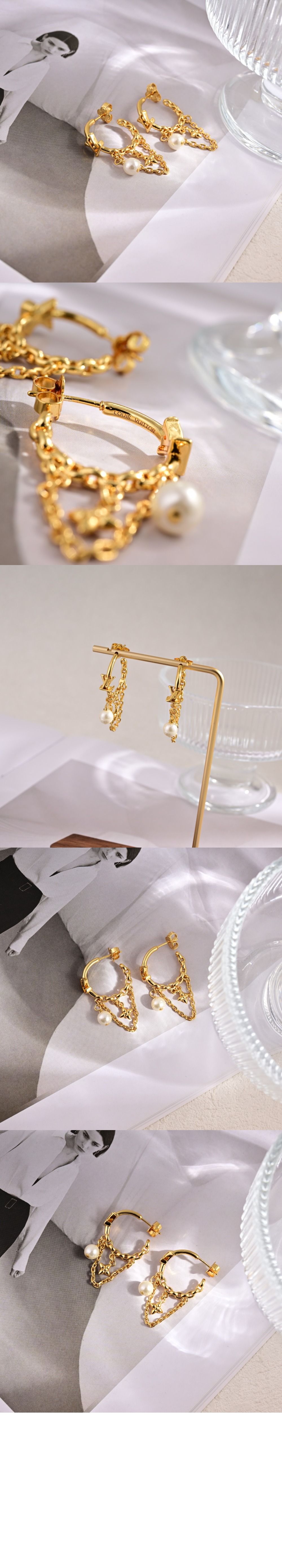 미러급레플리카사이트 | 명품레플리카 전문 쇼핑몰  | A퀄리티 - 블루밍 펄 귀걸이  M02819 &gt; 루이비통