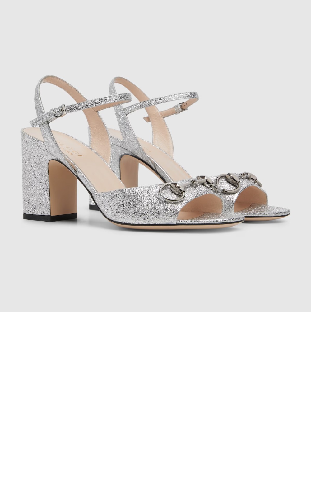 미러급레플리카사이트 | 명품레플리카 전문 쇼핑몰  | A퀄리티 - 호스빗 장식이 있는 미드힐 샌들 837121 &gt; 구찌