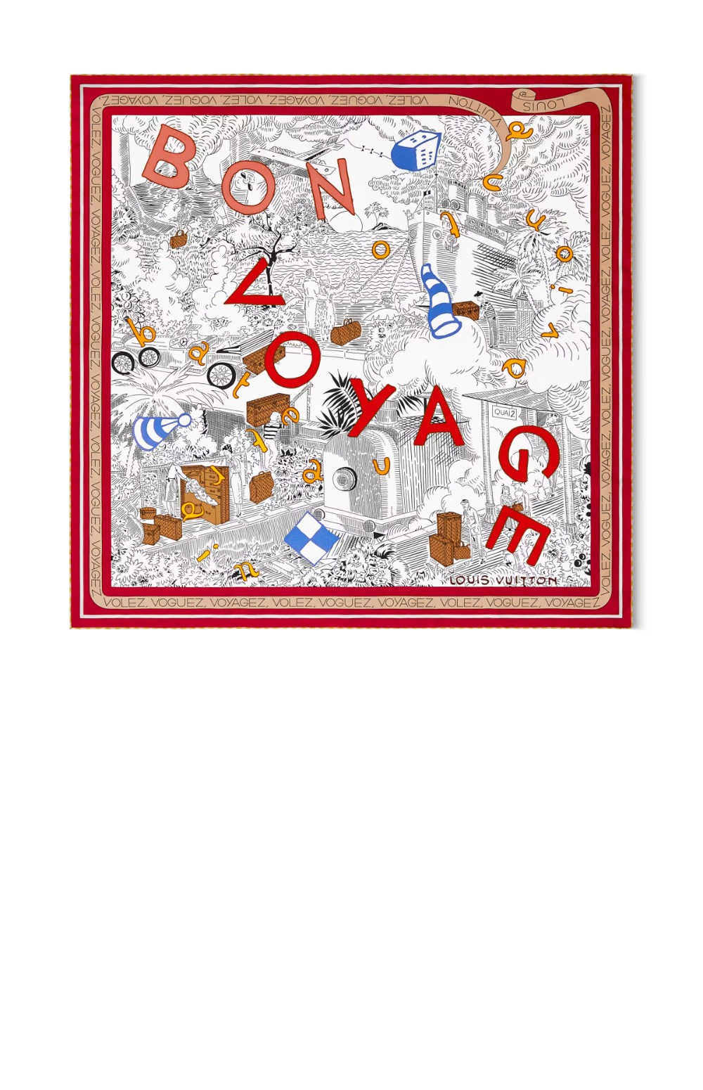 미러급레플리카사이트 | 명품레플리카 전문 쇼핑몰  | A퀄리티 - 본 보야주 스퀘어 90  M96460 &gt; 루이비통