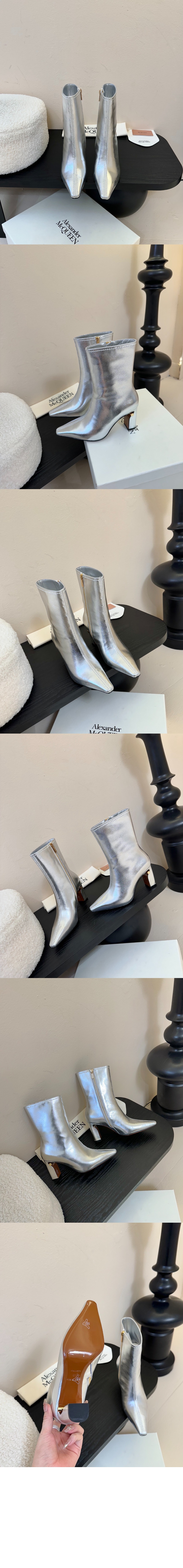 미러급레플리카사이트 | 명품레플리카 전문 쇼핑몰  | A퀄리티 - T-바 앵클 부츠 826515 &gt; 알렉산더맥퀸