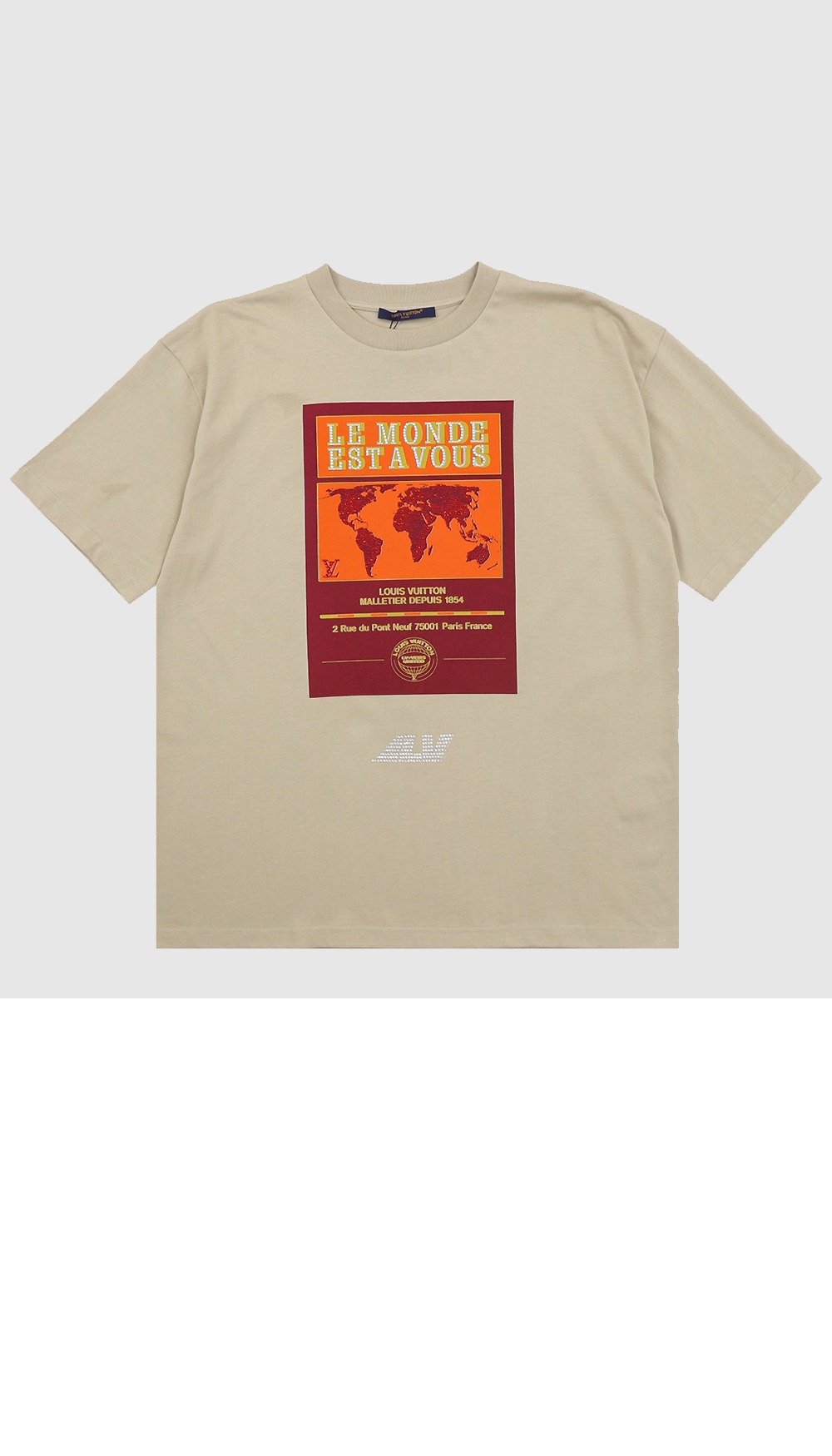 미러급레플리카사이트 | 명품레플리카 전문 쇼핑몰  | A퀄리티 - 엠벨리시드 그래픽 코튼 티셔츠 &gt; 루이비통