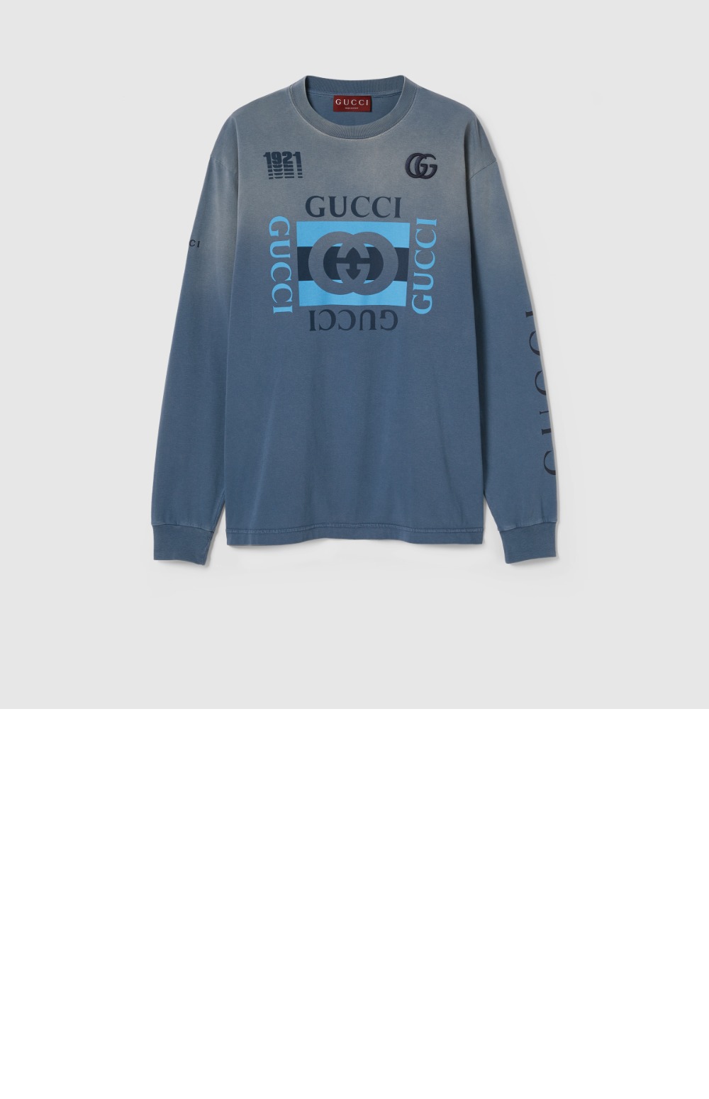 미러급레플리카사이트 | 명품레플리카 전문 쇼핑몰  | A퀄리티 - 프린트 코튼 저지 긴팔 &gt; 구찌