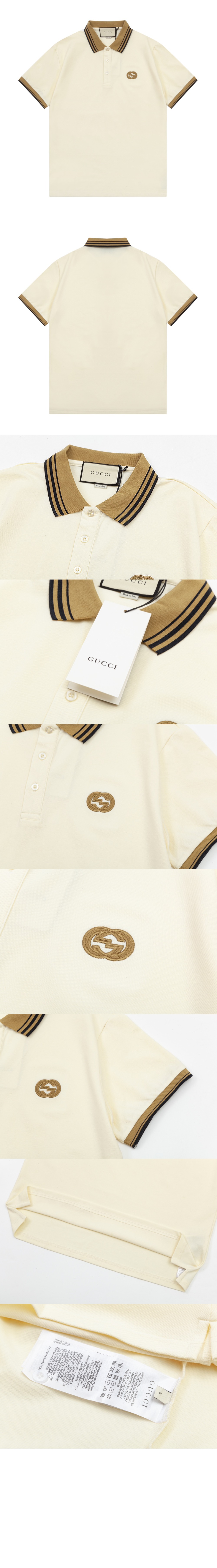 미러급레플리카사이트 | 명품레플리카 전문 쇼핑몰  | A퀄리티 - 인터로킹 G 코튼 폴로 셔츠 &gt; 구찌