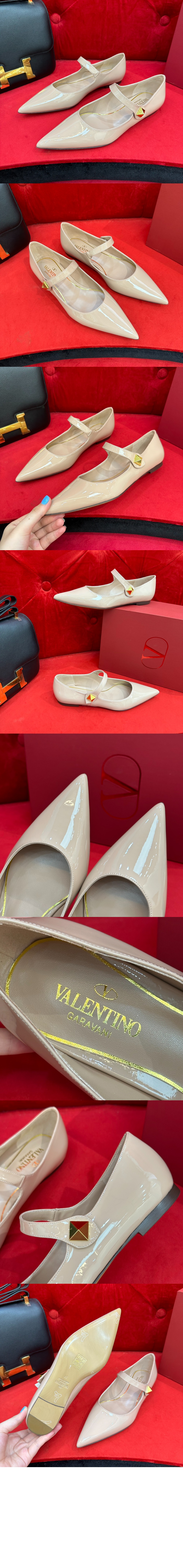 미러급레플리카사이트 | 명품레플리카 전문 쇼핑몰  | A퀄리티 - 페이턴트 레더 발레 플랫 슈즈 &gt; 발렌티노