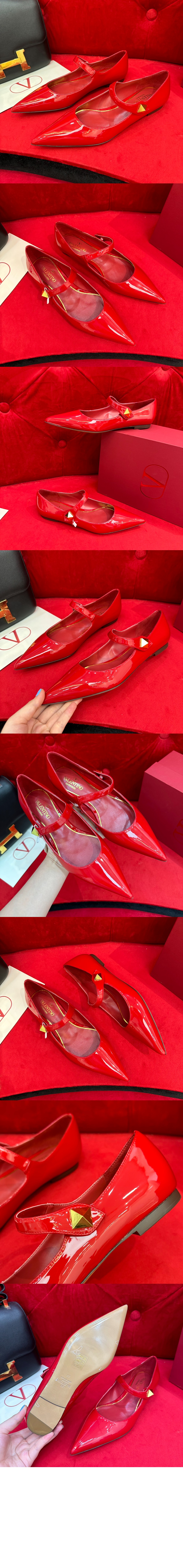 미러급레플리카사이트 | 명품레플리카 전문 쇼핑몰  | A퀄리티 - 페이턴트 레더 발레 플랫 슈즈 &gt; 발렌티노