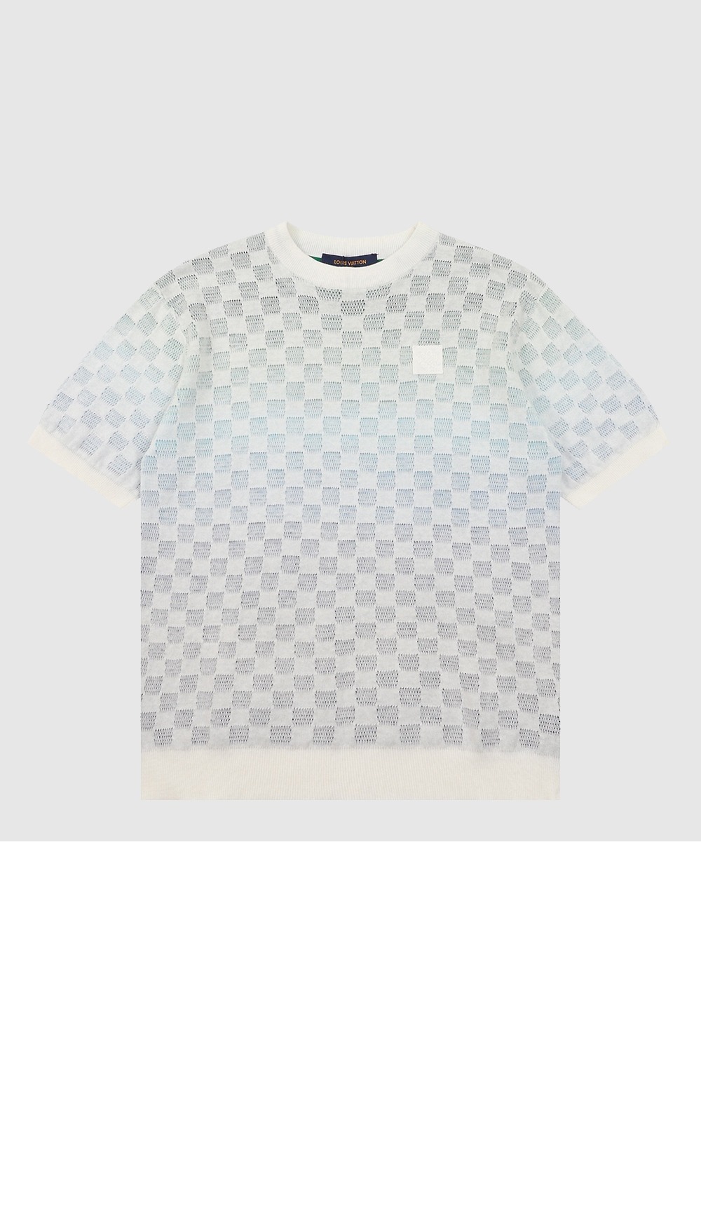 미러급레플리카사이트 | 명품레플리카 전문 쇼핑몰  | A퀄리티 - 그라데이션 자카드 니트 반팔 &gt; 루이비통