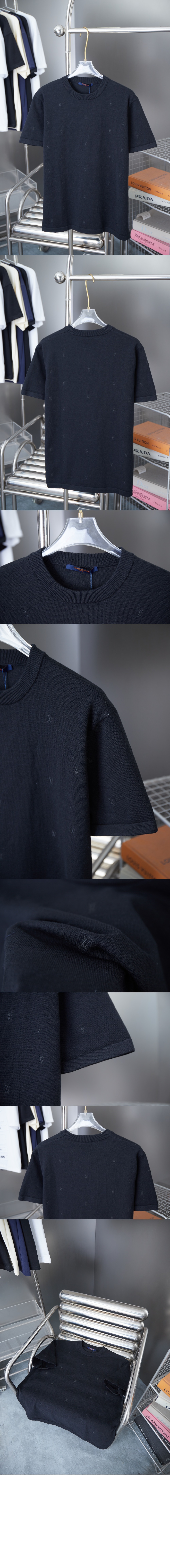 미러급레플리카사이트 | 명품레플리카 전문 쇼핑몰  | A퀄리티 - 블라종 엠브로이더드 쇼트 슬리브드 크루넥 &gt; 루이비통