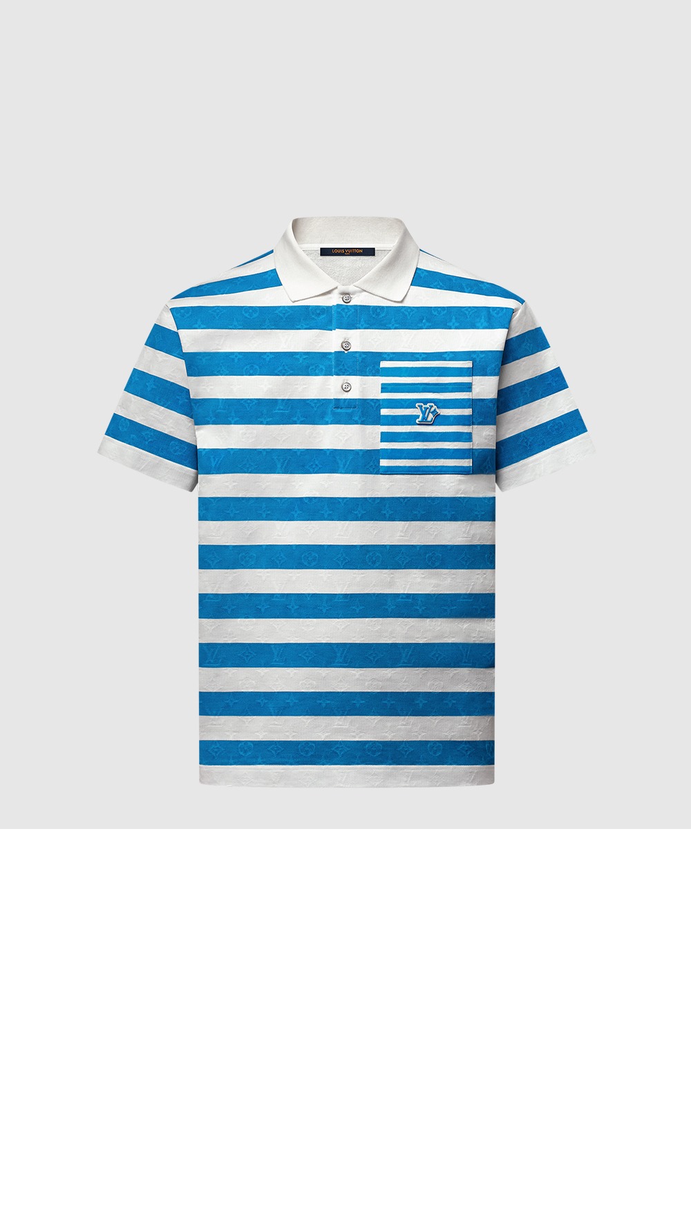미러급레플리카사이트 | 명품레플리카 전문 쇼핑몰  | A퀄리티 - 모노그램 스트라이프드 폴로 셔츠 &gt; 루이비통