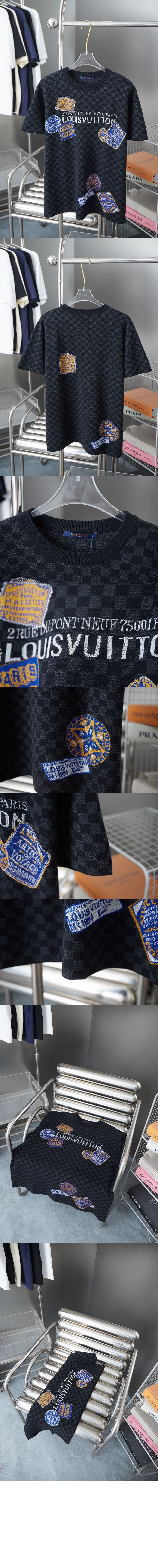 미러급레플리카사이트 | 명품레플리카 전문 쇼핑몰  | A퀄리티 - 다미에 반팔 시그니처 크루넥 &gt; 루이비통