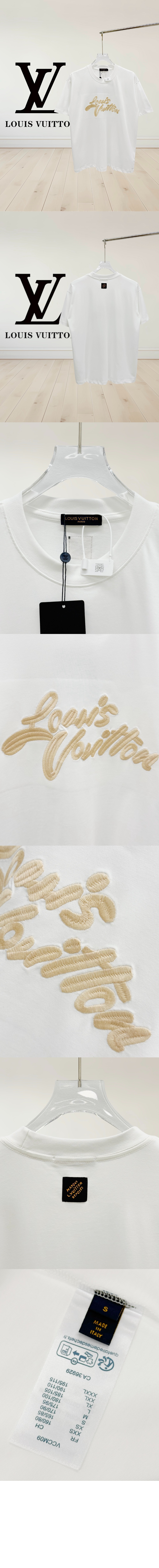 미러급레플리카사이트 | 명품레플리카 전문 쇼핑몰  | A퀄리티 - 엠브로이더드 시그니처 티셔츠 &gt; 루이비통