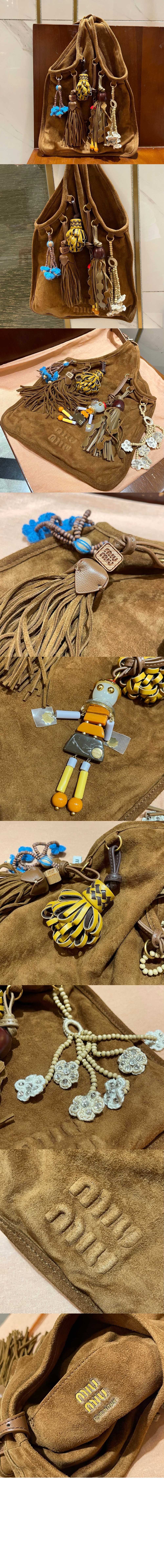 미러급레플리카사이트 | 명품레플리카 전문 쇼핑몰  | A퀄리티 - 트릭 장식 스웨이드백 5BA295 &gt; 미우미우