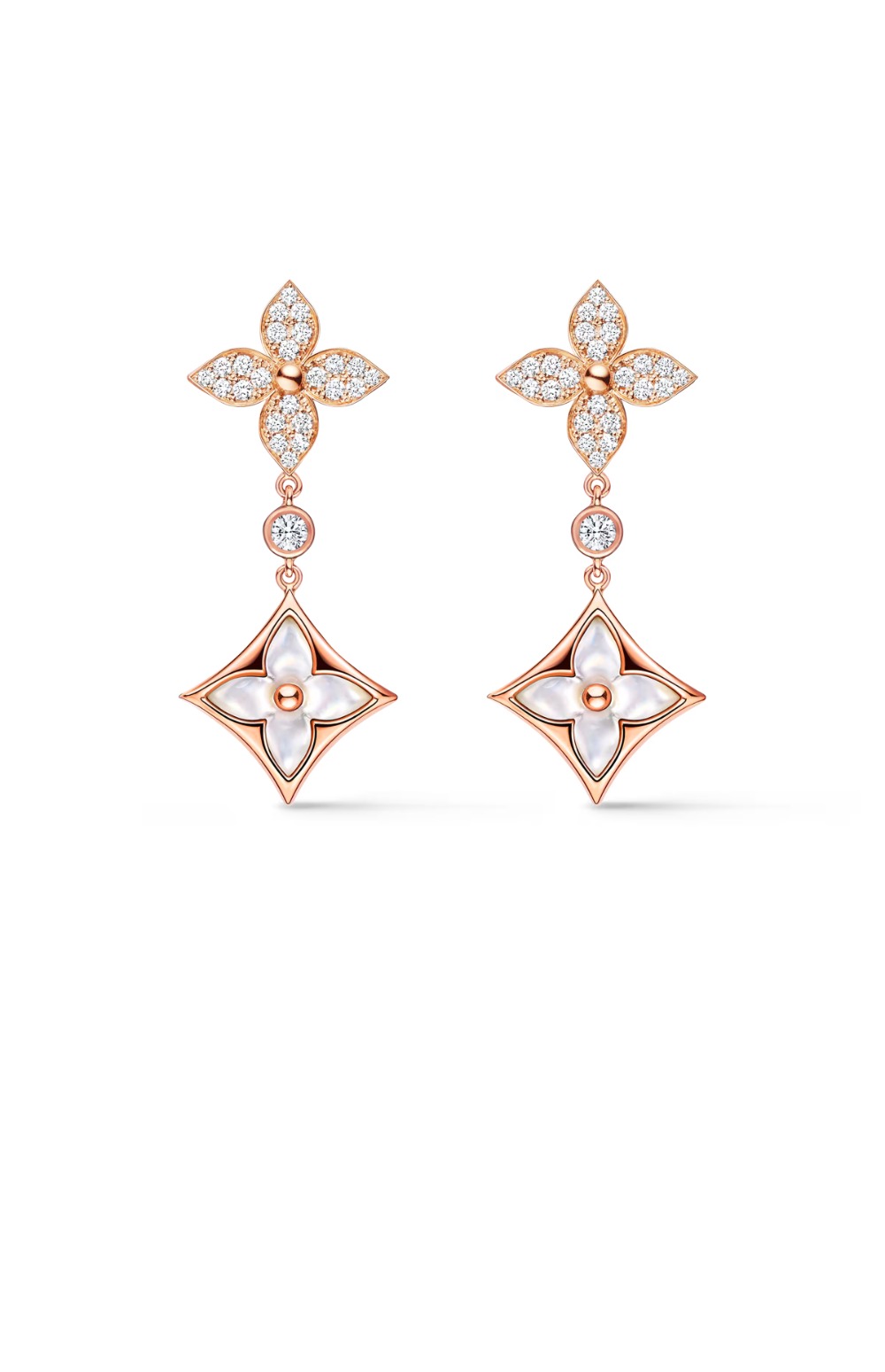 미러급레플리카사이트 | 명품레플리카 전문 쇼핑몰  | A퀄리티 - 컬러 블라썸 더블 스타 롱 귀걸이 Q06489 &gt; 루이비통