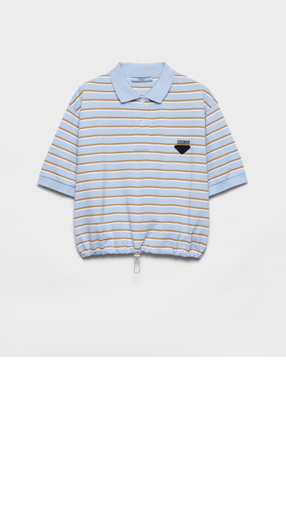 미러급레플리카사이트 | 명품레플리카 전문 쇼핑몰  | A퀄리티 - 크롭 스트라이프 피케 폴로 셔츠 &gt; 프라다