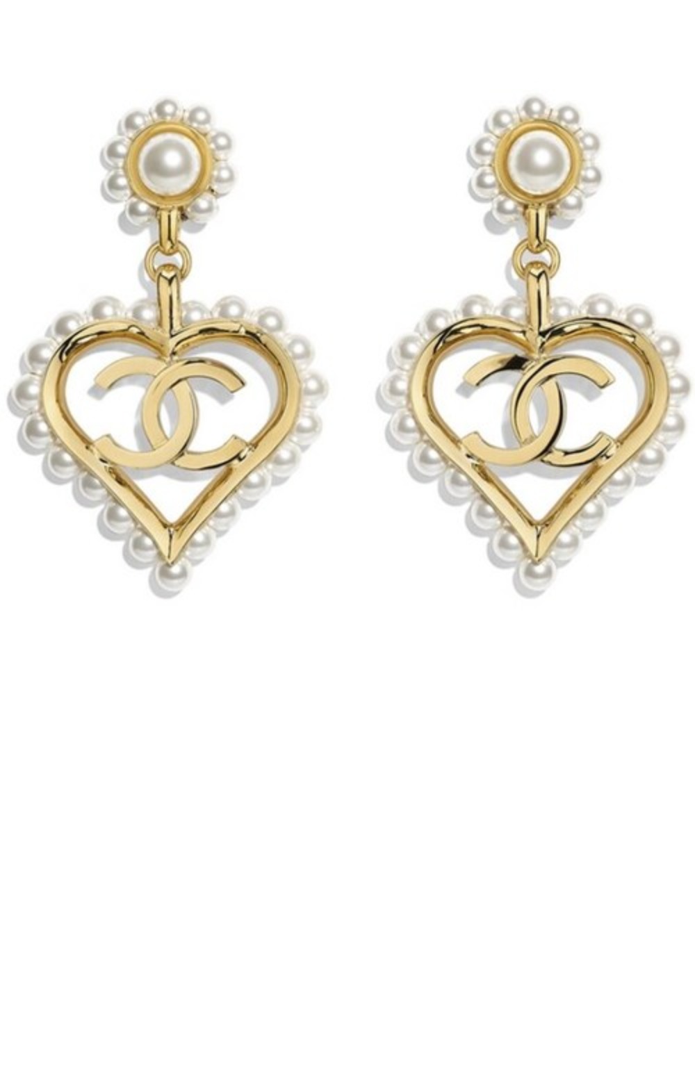 미러급레플리카사이트 | 명품레플리카 전문 쇼핑몰  | A퀄리티 - 진주 펄 하트 CC 이어링 AB2597 &gt; 샤넬