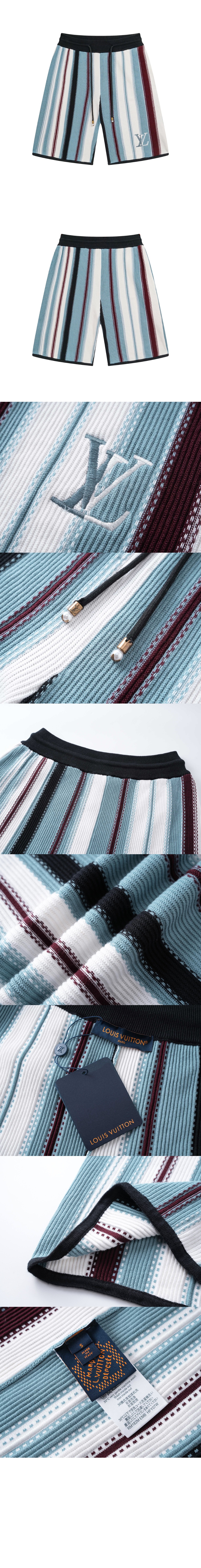 미러급레플리카사이트 | 명품레플리카 전문 쇼핑몰  | A퀄리티 - 스트라이프드 크로셰 쇼츠 &gt; 루이비통
